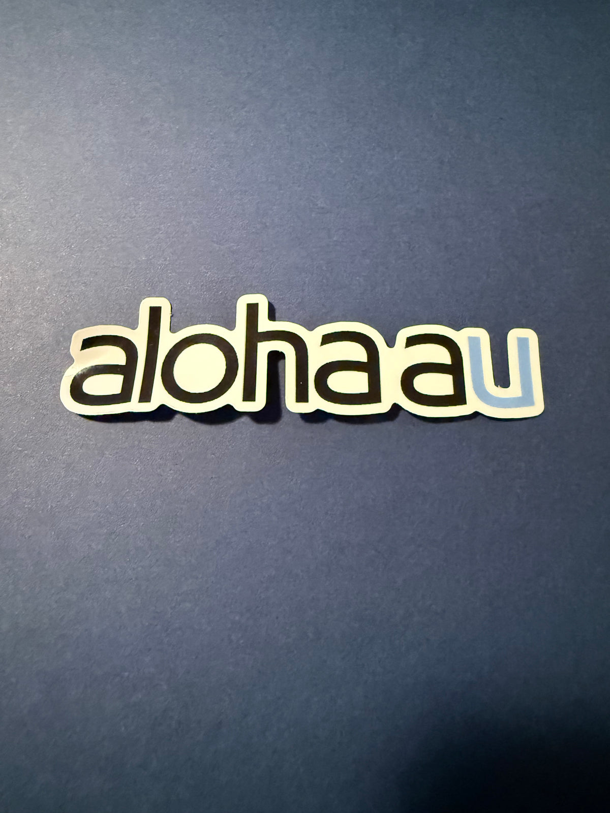 Sticker - BLK ALOHA AU