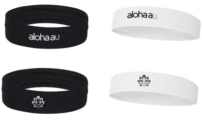 Namaste aloha au - Standard Headband Black or White